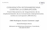 CONVENCIÓN INTERAMERICANA CONTRA LA CORRUPCIÓN