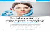 Facial vampiro, un tratamiento alternativo
