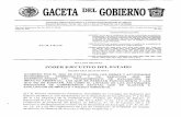 GACETA DEL GOBIERNO - Dirección de Legalización y del ...