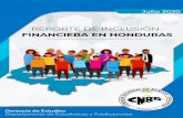 Reporte de Inclusión Financiera en Honduras 2020