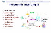 Láminas 1 – Introducción a la PML Producción más Limpia