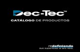 CATÁLOGO DE PRODUCTOS - Dec-Tec