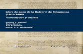 Libro de apeo de la Catedral de Salamanca 1401-1405 ...