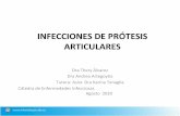 INFECCIONES DE PRÓTESIS ARTICULARES
