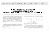 LA ASOCIACION AMOXICILINA MAS ACIDO CLAVULANICO