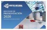 BROCHURE DE PRESENTACIÓN 2020 - Sisetec Integral