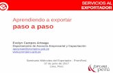 Aprendiendo a exportar paso a paso - Gobierno del Perú