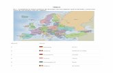 TEMA 6 6.1.- Completa el mapa político de Europa con los ...