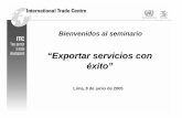 “Exportar servicios con éxito”