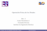 Operación Física de los Diodos - eva.fing.edu.uy