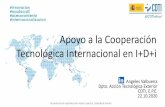 Apoyo a la Cooperación Tecnológica Internacional en I+D+i