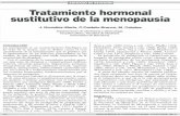 Tratamiento hormonal sustitutivo de la menopausia
