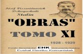 OBRAS, TOMO XI (1928-1929) - abertzalekomunista.net