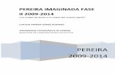 PEREIRA IMAGINADA FASE II 2009-2014