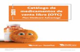 Catálogo de medicamentos de 2021 venta libre (OTC)