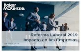 Reforma Laboral 2019 Impacto en las Empresas