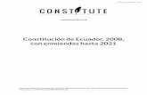 Constitución de Ecuador, 2008, con enmiendas hasta 2021
