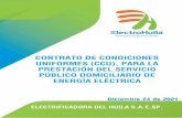CONTRATO DE CONDICIONES UNIFORMES (CCU), PARA LA ...