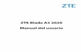 ZTE Blade A3 2020 Manual del usuario