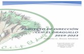 pROYECTO DE DIRECCIÓN CEIP El draguillo 2019-2023