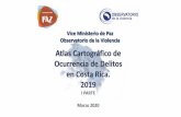 Sexto Atlas Cartográfico deDelitos del 2018.