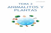 Brincamos, segundo grado Tema 2: “Animalitos y plantas ...