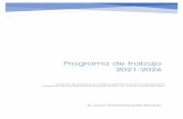Programa de trabajo 2021-2026 - CIATEQ