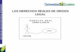 LOS DERECHOS REALES DE ORIGEN LEGAL