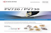 Cermet Híbrido para Mecanizado de Acero PV720 / PV730