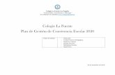 Colegio La Fuente Plan de Gestión de Convivencia Escolar 2020