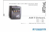 Inverter de CA del vector del ascensor ARTDriveL