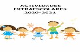 ACTIVIDADES EXTRAESCOLARES 2020-2021
