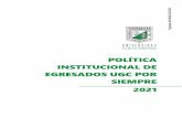 POLÍTICA INSTITUCIONAL DE EGRESADOS UGC POR SIEMPRE