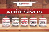 Soluciones en ADHESIVOS - Invesa