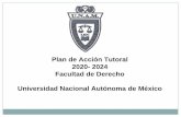 Plan de Acción Tutoral 2020- 2024 Facultad de Derecho ...
