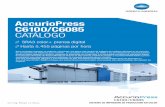AccurioPress C6100/C6085 CATÁLOGO
