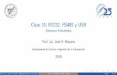 Clase 10: RS232, RS485 y USB - Sistemas Embebidos