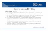 Conversión A/D y D/A - DIEC UNS