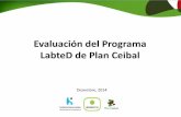 Evaluación del Programa LabteD de Plan Ceibal