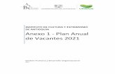 Anexo 1 - Plan Anual de Vacantes 2021