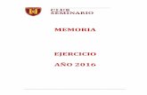 Memoria 2016 Club Seminario - DEFINITIVA