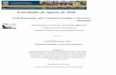 Actividades de Agosto de 2018 - UNAM