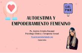 AUTOESTIMA Y EMPODERAMIENTO FEMENINO