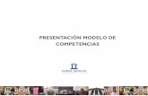 PRESENTACIÓN MODELO DE COMPETENCIAS