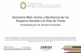 Seminario Web: Estrés y Resiliencia de los Hispanos ...