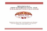 MANUAL INFORMATIVO DE TRANSPORTACIÓN