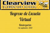 Regreso de Escuela Virtual
