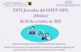 XXVI Jornadas del GHEP-ISFG (Online) 18-20 de octubre de 2021