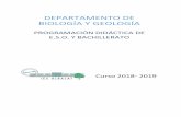 DEPARTAMENTO DE BIOLOGÍA Y GEOLOGÍA - educarex.es