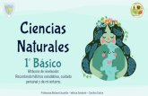 Ciencias Naturales 1° Básico - escuelablascanas.cl